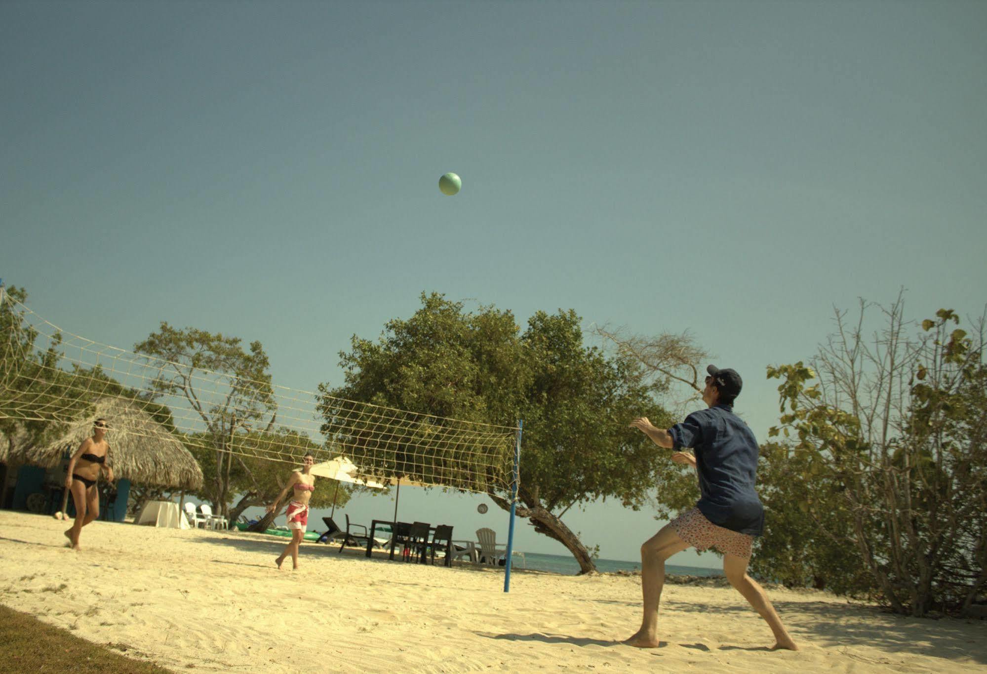 Sabai Beach Hotel Isla Barú エクステリア 写真
